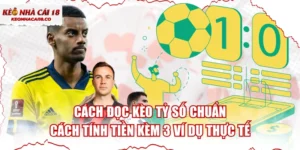 Cách Đọc Kèo Tỷ Số Chuẩn, Cách Tính Tiền Kèm 3 Ví Dụ Thực Tế