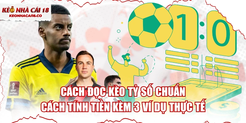 Cách Đọc Kèo Tỷ Số Chuẩn, Cách Tính Tiền Kèm 3 Ví Dụ Thực Tế