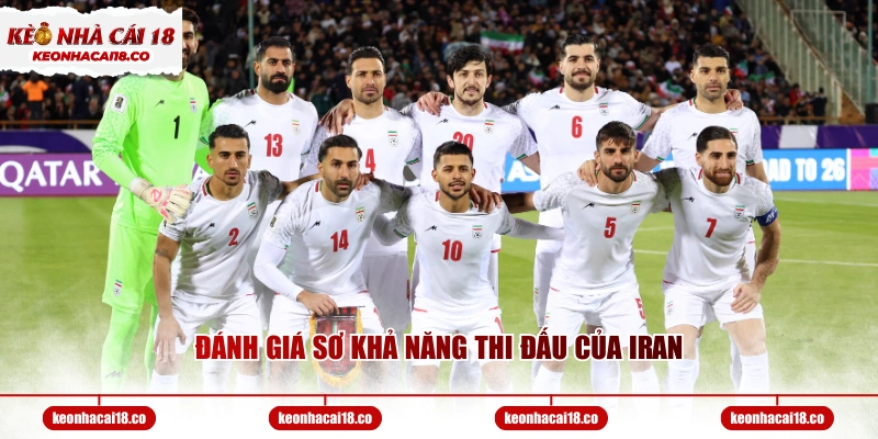 Đánh giá sơ khả năng thi đấu của Iran