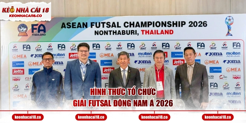 Hình thức tổ chức giải Giải Futsal Đông Nam Á 2026