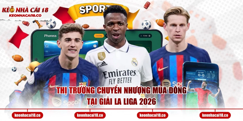 Thị trường chuyển nhượng mùa đông tại giải La Liga 2026